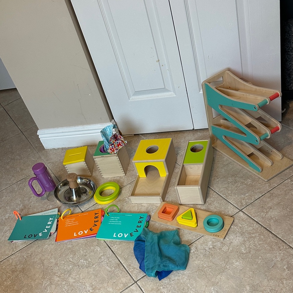 Lovevery toy lot